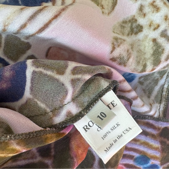 Rodarte Pink Floral Silk Dress - Picture 6 of 6